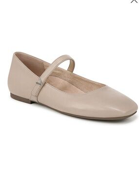 VIONIC ALAMEDA SQUARE TOE MARY JANE IN TAUPE OATMEAL LEATHER. New! Sz9.5
